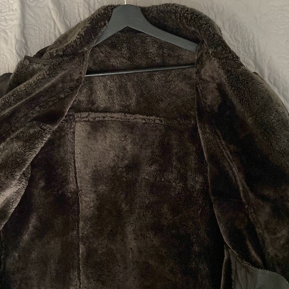 Men shearling jacket - Picture 4 of 4